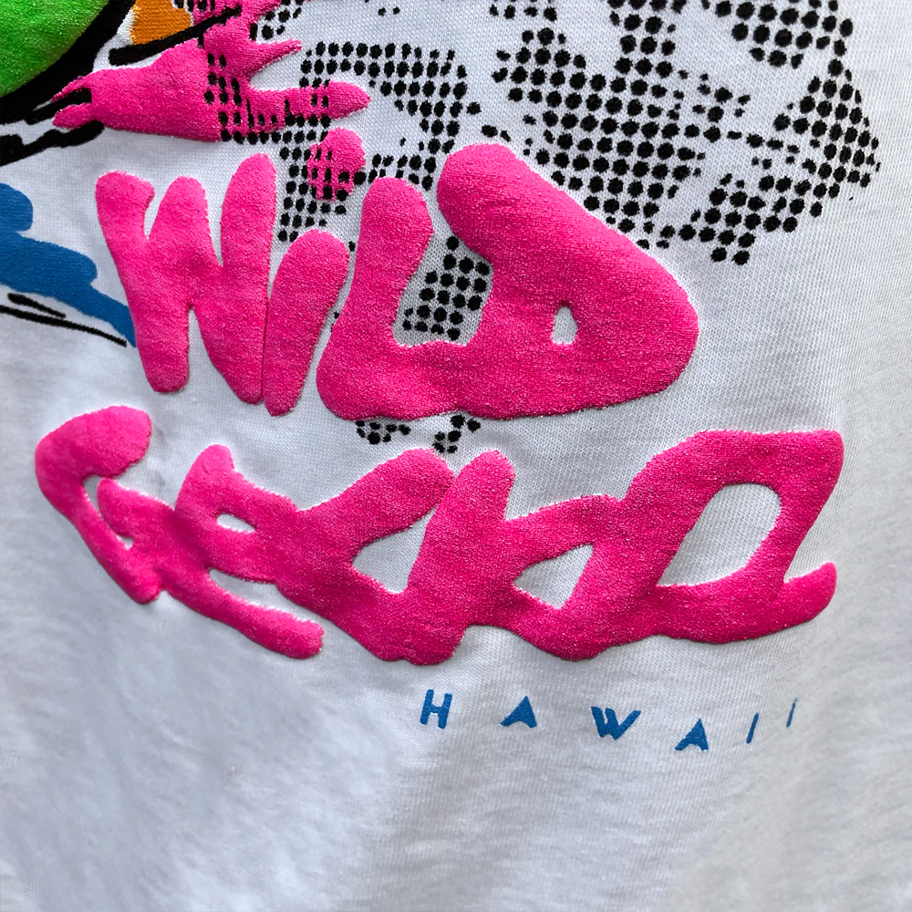 1989 Gecko Graffiti White LS Tee - Image 7