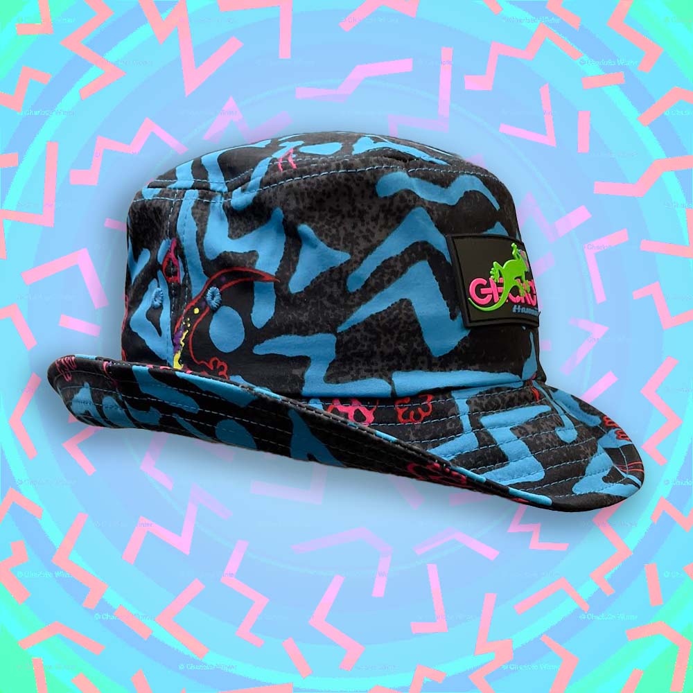 Blue Geo Bucket Hat - Image 5