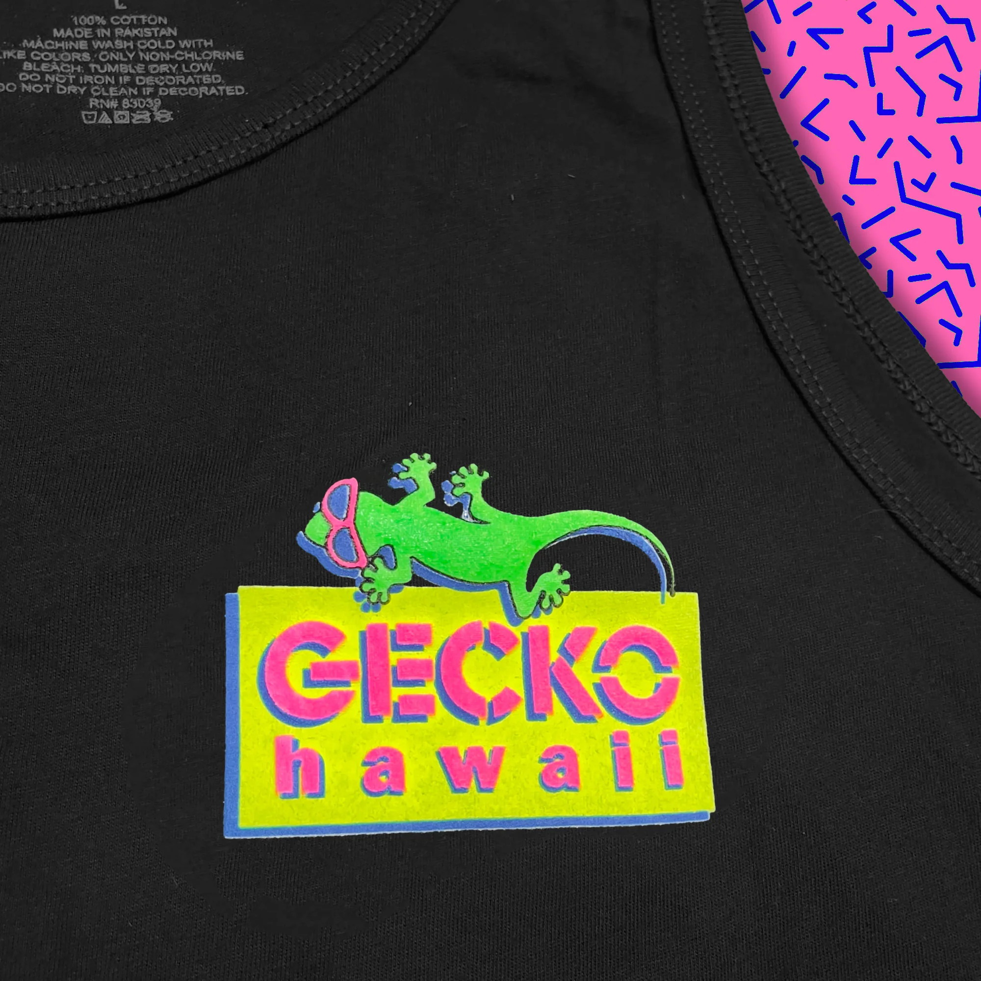 Bootleg Beach Postcard '89 - Black Tank - Image 5