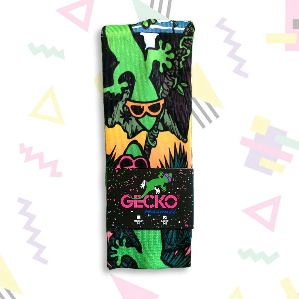 Gecko Beach Party Socks - Image 3