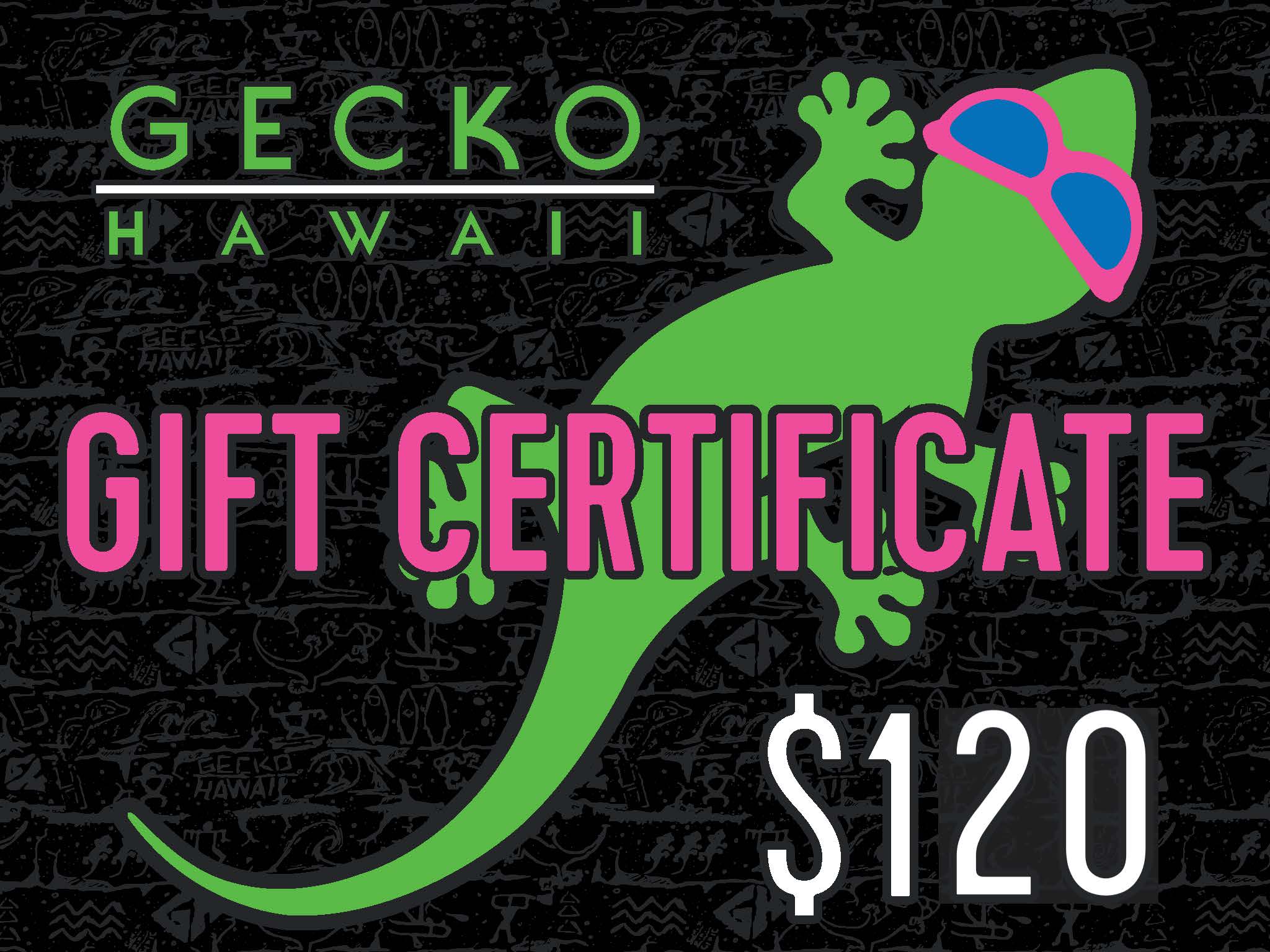 Gecko Hawaii Gift Cards - Image 4