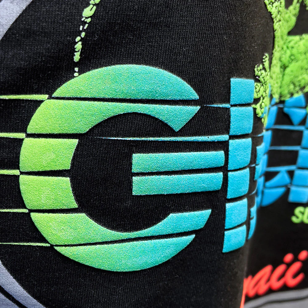 Gecko Racing Hyper Flash Green to Yellow Tee - Image 4