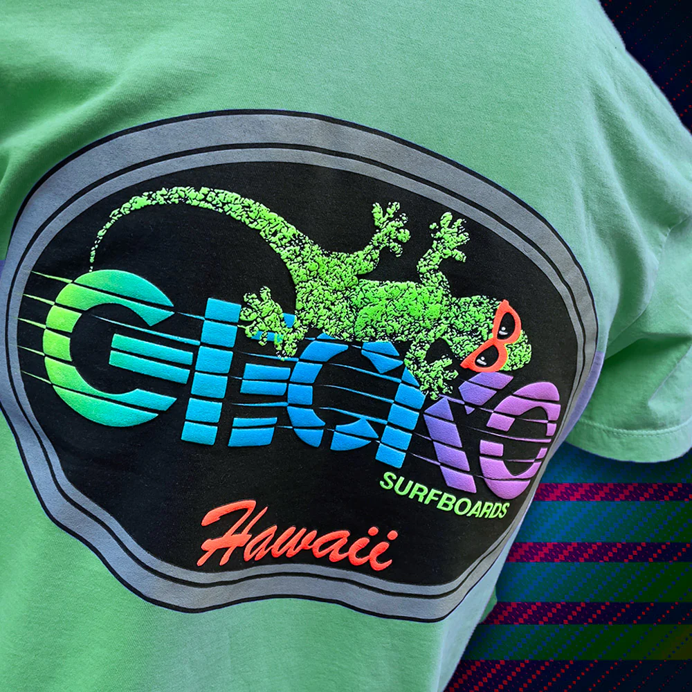 Gecko Racing Hyper Flash Green to Yellow Tee - Image 5