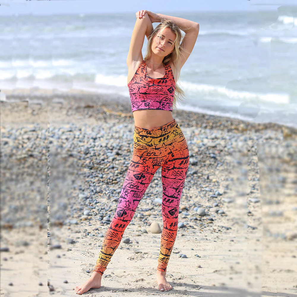 Gecko X WERKSHOP Sunset Leggings - Image 8