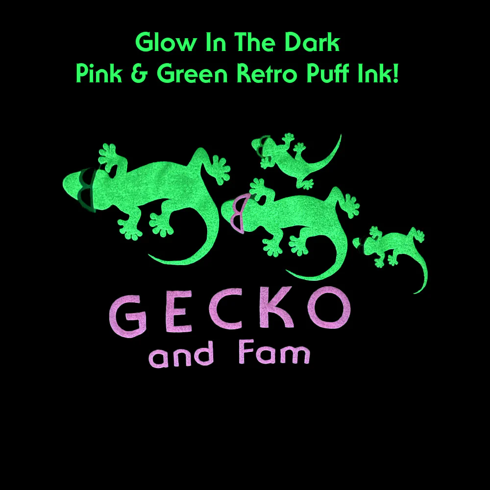KIDS Gecko Fam Black Tee - Image 3