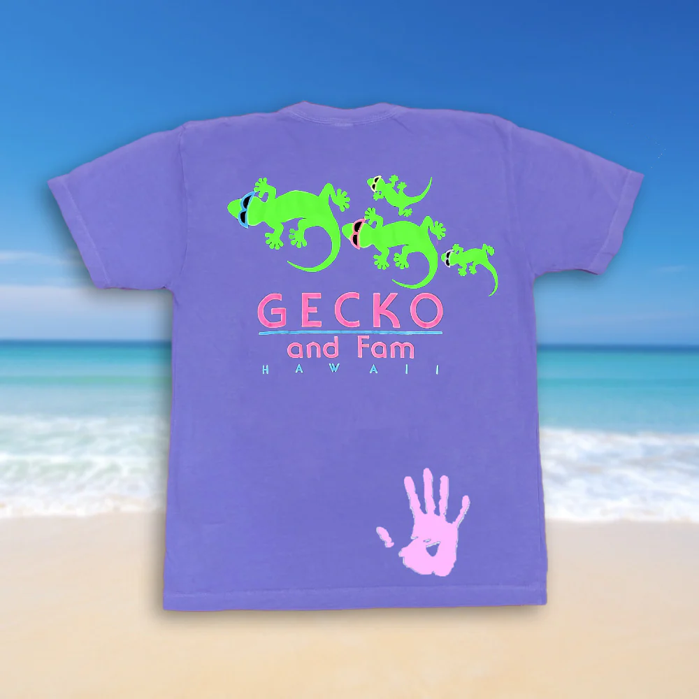 KIDS Gecko Fam Hyper Purple-to-Pink - Image 5