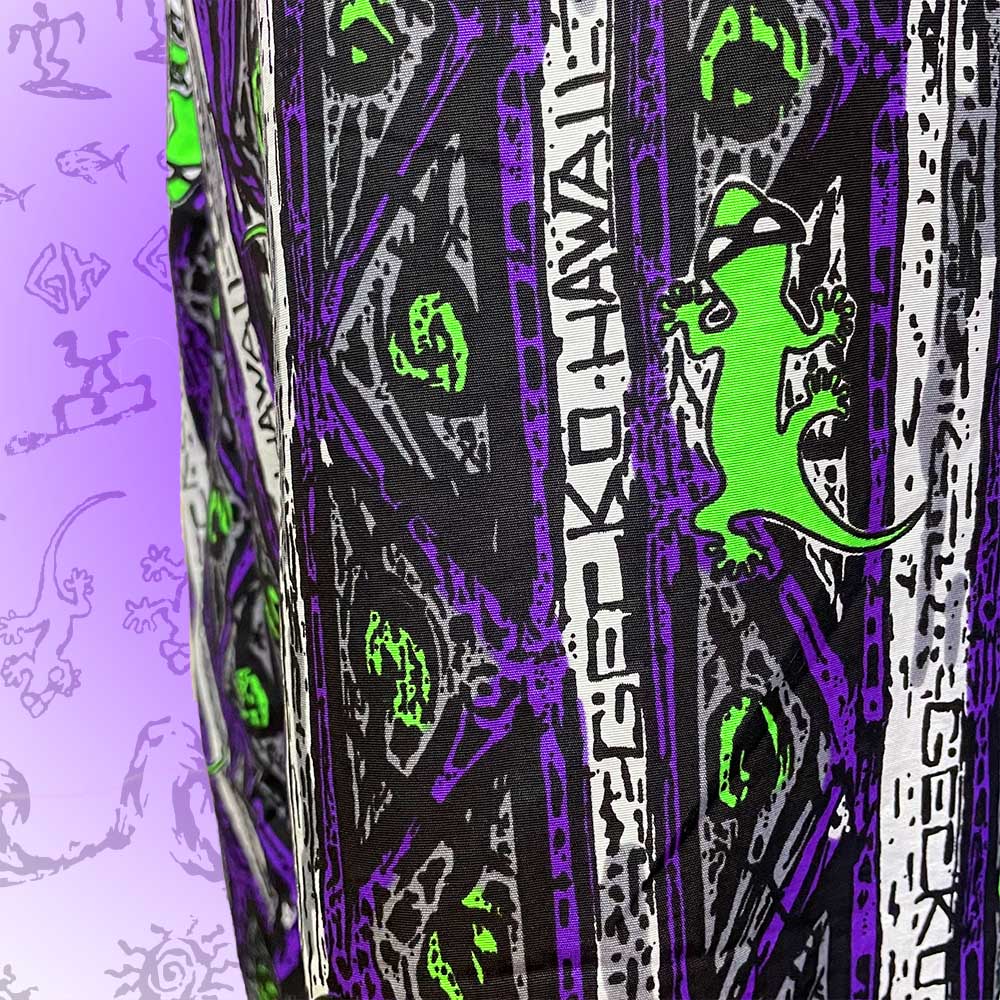 Purple Stripe Gecko Beach Pants - Image 7